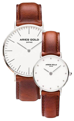 Đồng hồ Aries Gold AG-G1001 S-BR + AG-L1002 S-BR